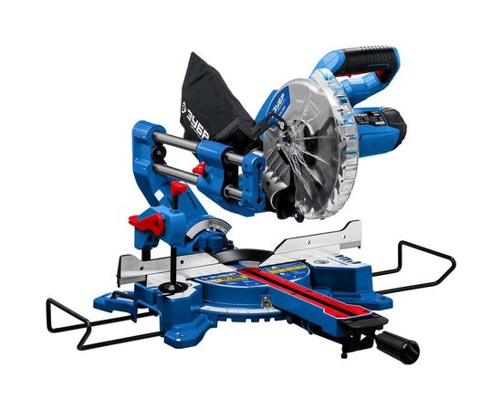 Торцовочная пила с протяжкой ЗУБР Профессионал ППТ-216-П 