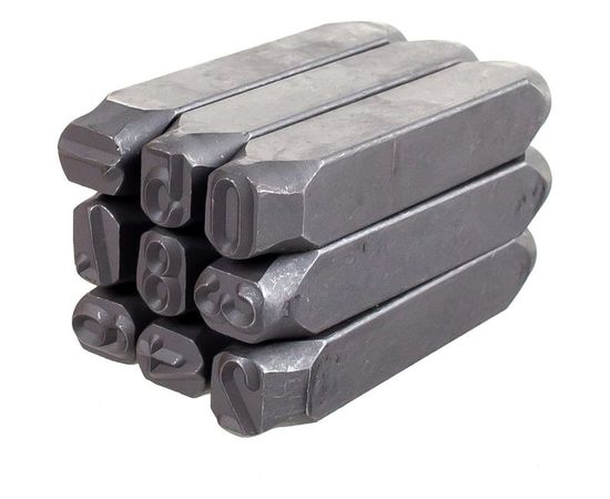 Набор цифровых клейм АвтоDело 10мм 40581 