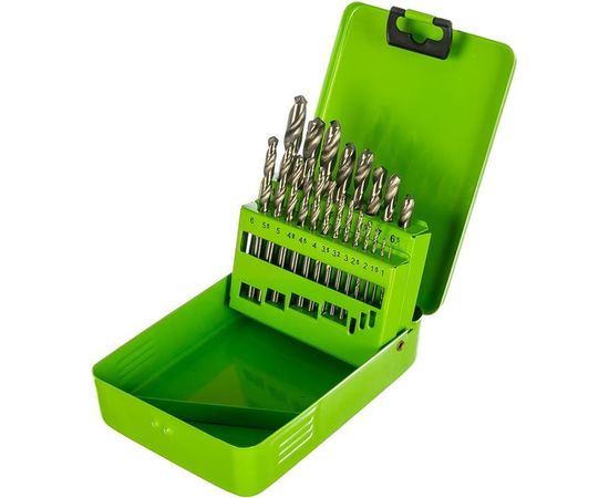 Набор сверл по металлу (1-10 мм; 21 шт.) СИБРТЕХ 723756 