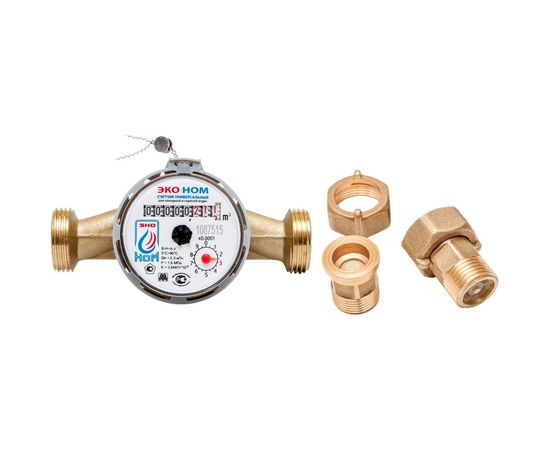 Счетчик воды ЭКО НОМ СВ 20-130+КМЧ-20-ОК, универсальный шт СВ20-003 