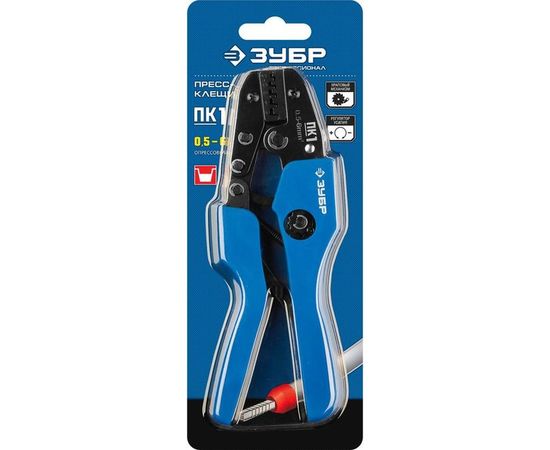 Обжимные пресс-клещи ПРОФ Зубр 45456-1 – изображение 5
