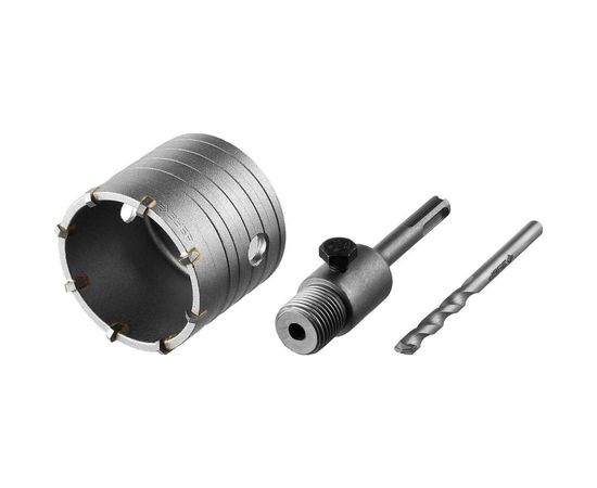 Коронка по бетону МАСТЕР с державкой (68 мм; SDS-Plus) ЗУБР 29211-68 – изображение 2