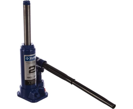 Гидравлический бутылочный домкрат 2т, 180-347мм, в кейсе ЗУБР T50 43060-2-K_z01 – изображение 3