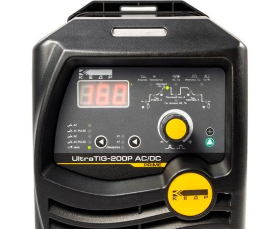 Установка аргонодуговой сварки Кедр UltraTIG-200P AC/DC 220В, 10-200А 8009774 – изображение 4