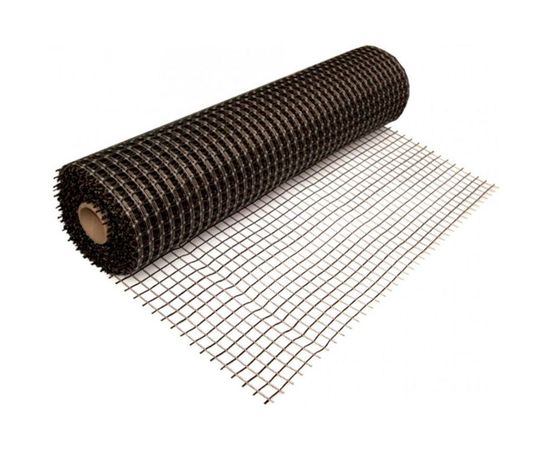 Сетка базальтовая кладочная НЕОГРИД Стандарт (ячейка 25х25 мм; рулон 0.5х50 м) НС 0,5-50 – изображение 2