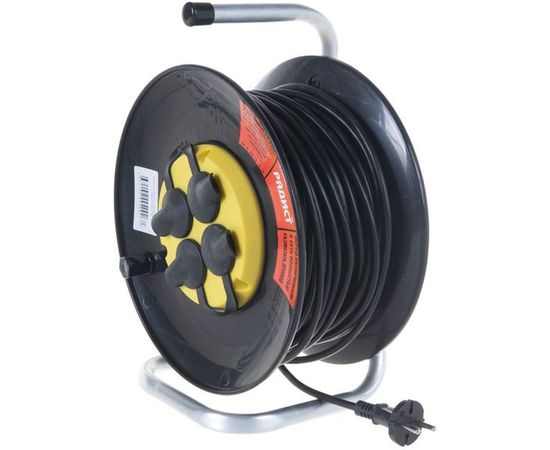 Удлинитель Радист РБК16-270-005 катушка 10А 4 гнезда 2*1 40м чёрный 980 – изображение 2