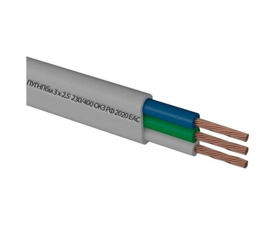 Провод ПУГНПбм Мастер Тока 3х2.5 белый 20м МТ1376 – изображение 2