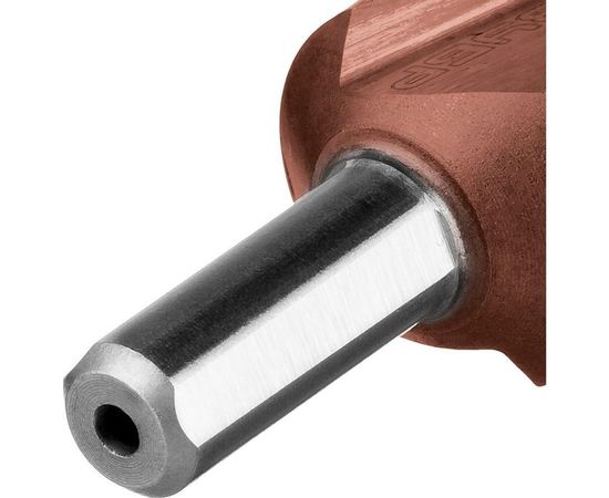 Сверло ступенчатое по сталям и цветным металлам КОБАЛЬТ (4-39 мм; 14 ступеней; Р6М5+Co) ЗУБР 29672-4-39-14_z01 – изображение 3