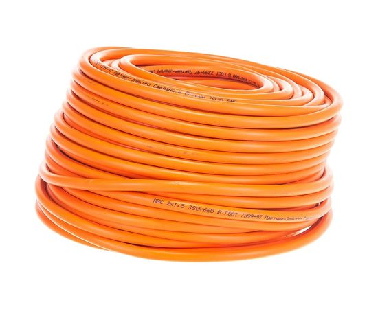 Силовой удлинитель ЭРА UPx-1-2x1.5-50m-IP44 в бухте, без заземления, 50м, 1 гнездо, ПВС 2х1.5 мм Б0046809 – изображение 6