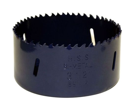 Коронка биметаллическая (89 мм) ПРАКТИКА 036-063 – изображение 2