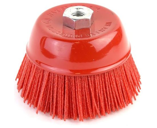 Щетка чашечная (125 мм; M14; ворс полимер-абразив P80) ОСБОРН 9-001 FW-RAS5 – изображение 2