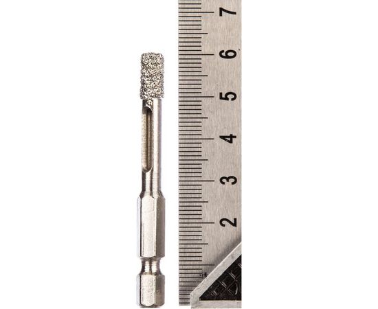 Сверло алмазное универсальное ПРОФЕССИОНАЛ (6 мм; HEX 1/4) Зубр 29865-06 – изображение 4