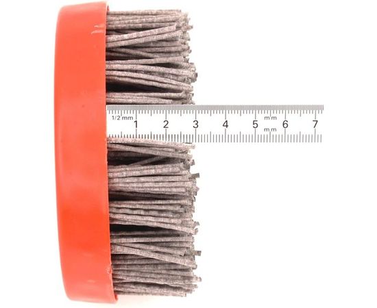 Щетка чашечная (110 мм; M14; ворс полимер абразив P60) ОСБОРН 6-003 PLM.CUP110M14P60 – изображение 4