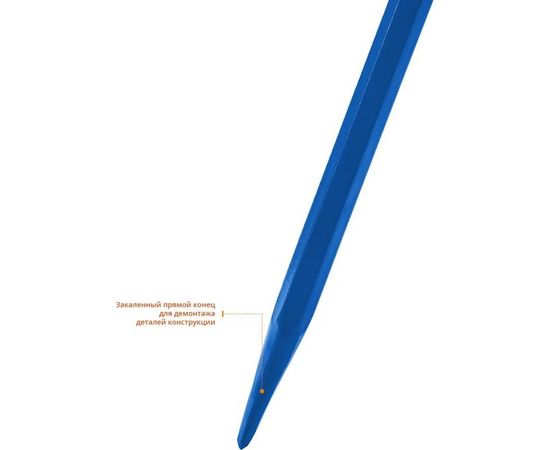 Монтировка-лом Зубр ТИТАН 600 мм, шестигранная 21803-60_z01 – изображение 2