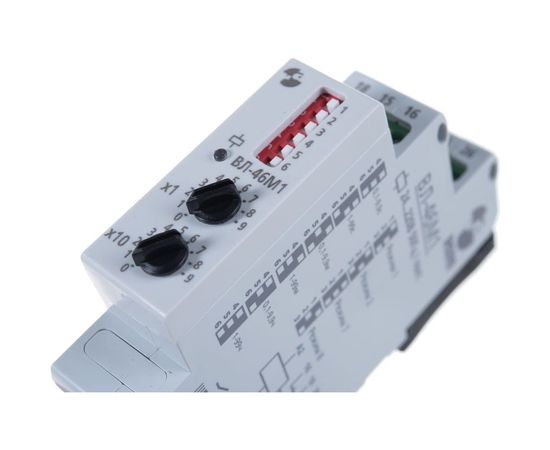 Реле времени Реле и Автоматика, ВЛ-46М1 0,1с-99ч, 24-220В, 50Гц, пост. A8223-76911250 – изображение 6