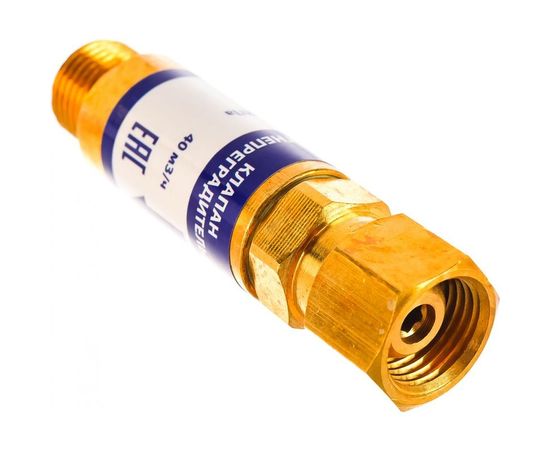 Клапан огнепреградительный кислородный КОК 1C007-0002 288R (М16х1.5) на редуктор Сварог 96620 – изображение 2