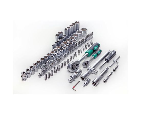 Набор инструмента СЕРВИС КЛЮЧ 108 предметов, чемодан 71108 – изображение 2