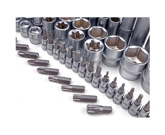 Набор инструмента СЕРВИС КЛЮЧ 108 предметов, чемодан 71108 – изображение 4