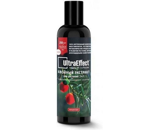 Хвойный экстракт для растений EffectBio UltraEffect 250 мл, 2 в 1, иммуномодул+инсектицид 4603743270639 