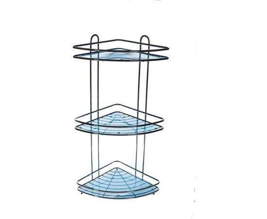 Угловая 3-ярусная полка Vanstore MODERN BLUE 016-55 