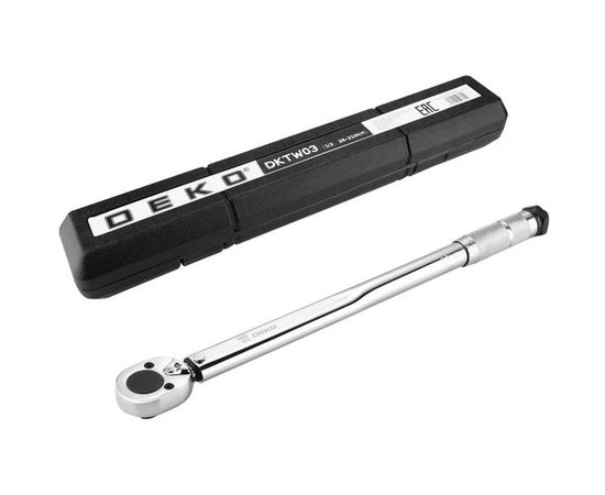 Динамометрический ключ DEKO DKTW03 1/2, 28-210 Нм 065-0343 