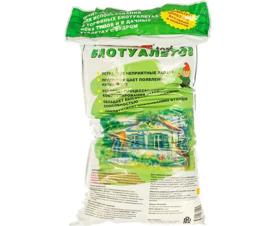 Наполнитель для торфяных туалетов Torf+, 30 л BIOFORCE bd-028 