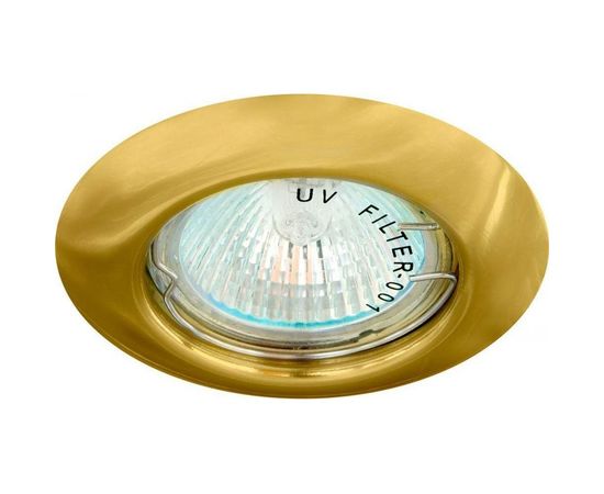 Светильник FERON ИВО-50w 12в, G5.3, золотой 15127 