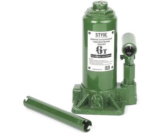 Бутылочный домкрат STVOL 6т SDB6350 