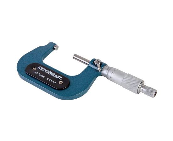 Микрометр WIEDERKRAFT нониусный, 25-50 мм, 0.01 мм WDK-MM5001 