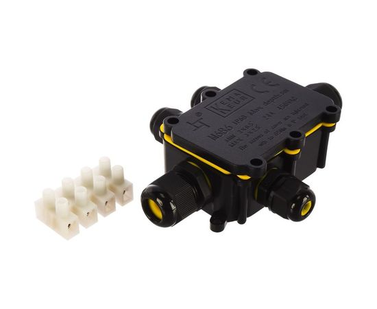 Водонепроницаемая соединительная коробка FERON, 450V, 140х100х36, LD525, 32248 