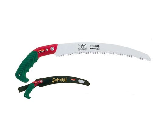 Пила с изогнутым полотном в чехле, с поясным креплением SAMURAI GC-300-LH 