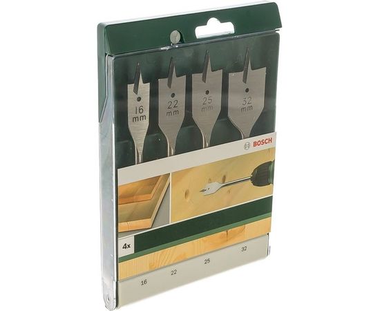 Набор сверл по дереву (16-32 мм; 4 шт.) Bosch 2609255275 