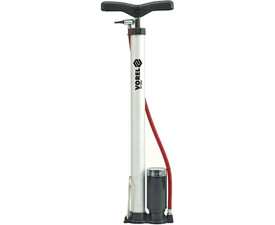Ручной насос с манометром VOREL до 10 Атм 82021 