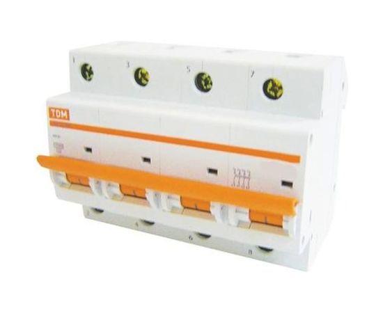 Автоматический выключатель TDM ВА47-100 4Р 20А 10кА D SQ0207-0036 