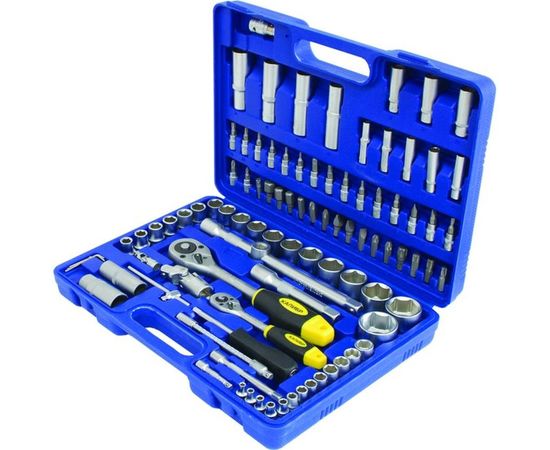Слесарно-монтажный набор 94 предмета Калибр НСМ-94 00000048767 