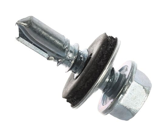 Кровельный саморез по металлу Daxmer 5,5х19 цинк 250шт 04285 