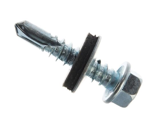 Кровельный саморез по металлу Daxmer 5,5х25 цинк 250шт 04316 