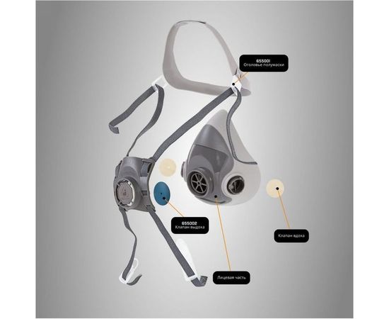 Противопылевой комплект Jeta Safety размер M DK-5500P-M – изображение 7