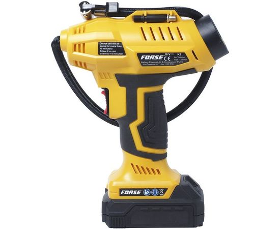 Многофункциональный беспроводной автомобильный компрессор FORSE K2 – изображение 3