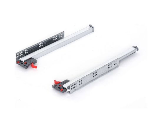 Направляющая полного выдвижения c доводчиком SAMET SMART SLIDE, PUSH OPEN 500 мм СТ-00001284 – изображение 7