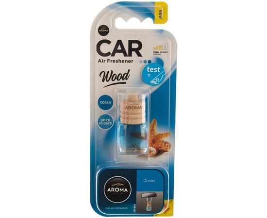 Подвесной ароматизатор AROMA CAR WOOD Ocean 63109 – изображение 3
