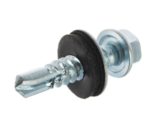 Кровельный саморез по металлу Daxmer 5,5х25 цинк 250шт 04316 – изображение 2