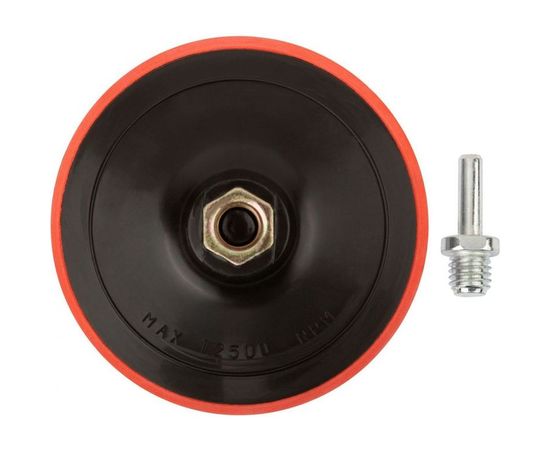 Диск полировочный (125 мм, гайка М14+переходник для дрели) FIT IT 39613 – изображение 3