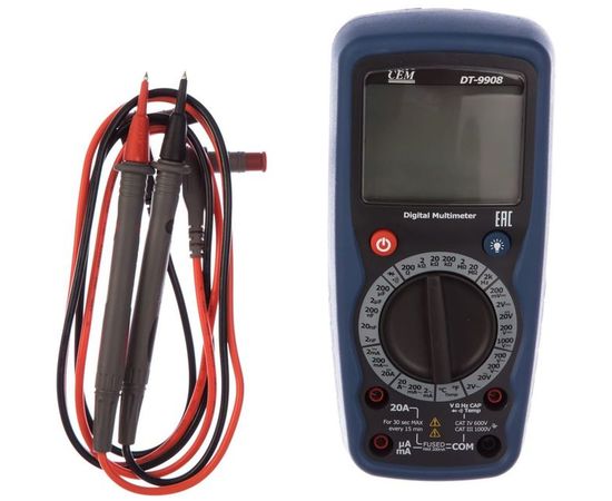 Цифровой мультиметр СЕМ DT-9908 481059 – изображение 4