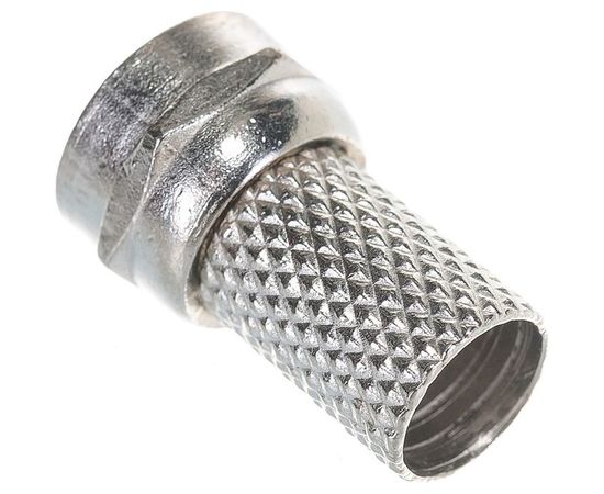 Коннектор F Cablexpert 18mm, для кабеля RG6, 5шт SPL6-01 – изображение 2