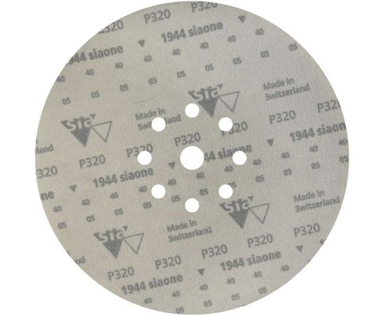 Шлифовальный круг на липучке ABRAFORM Giraffe ONE 225 мм, 9 отв., Р320 AF-GO-320 – изображение 2