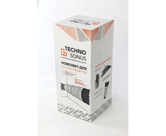 Комплект для звукоизоляции труб ТехноСонус 1400600001 – изображение 6