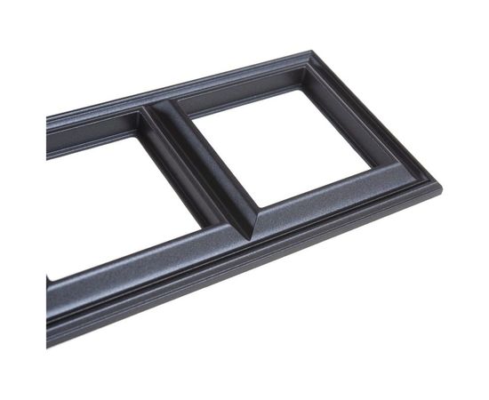 4-ая рамка JUNG EcoProfi DECO Антрацит EPD484AN – изображение 3