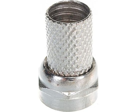 Коннектор F Cablexpert 18mm, для кабеля RG6, 5шт SPL6-01 – изображение 3