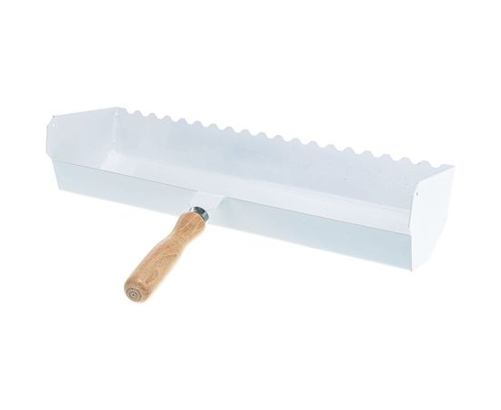 Кельма-ковш BIBER по газобетону для клеевого раствора 400 мм тов-191941 – изображение 5